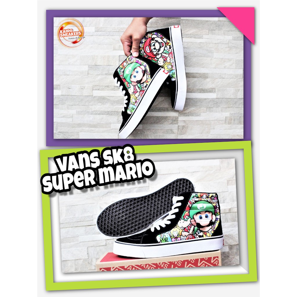 super mario shoes vans