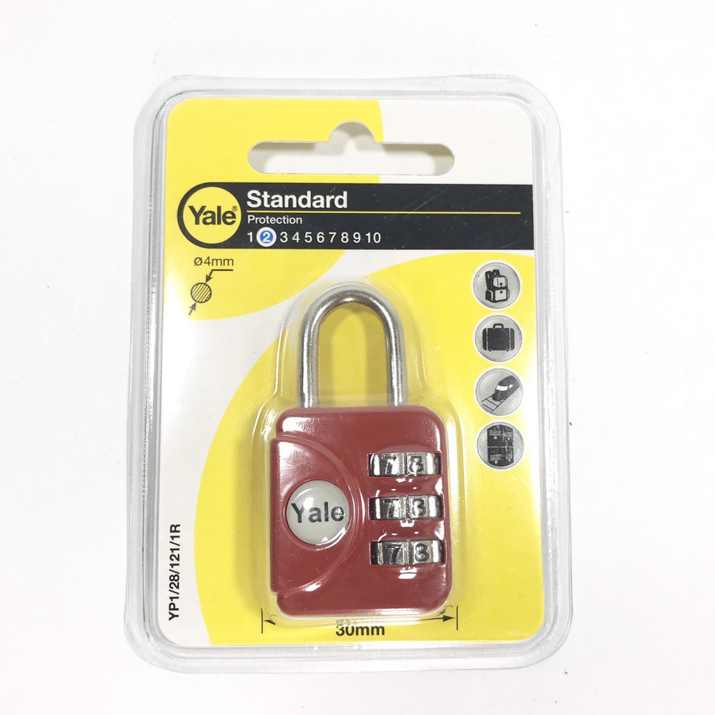 yale combination padlock