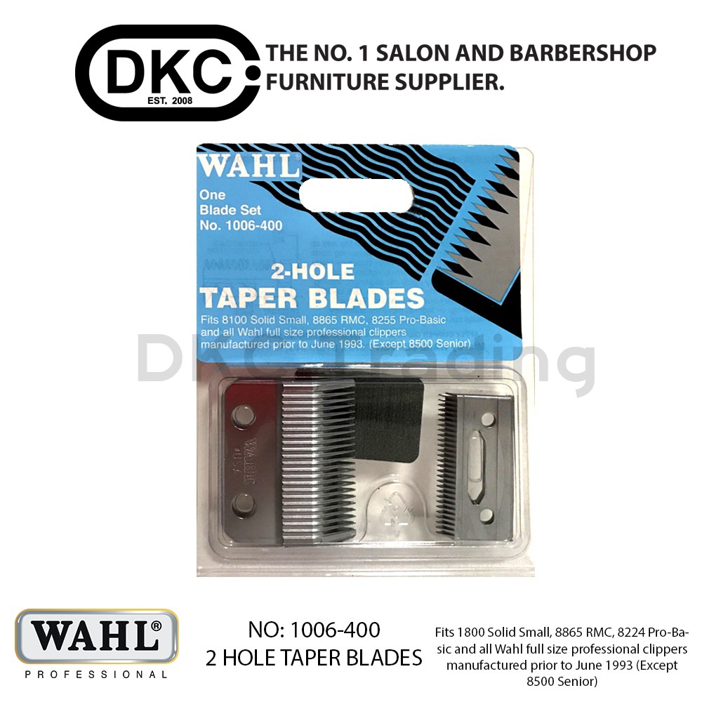 wahl taper blades