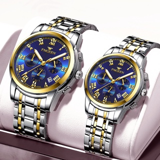 Buy 1 free box original Watch for men Quartz Watch Waterproof Luminous watches for women with gift
