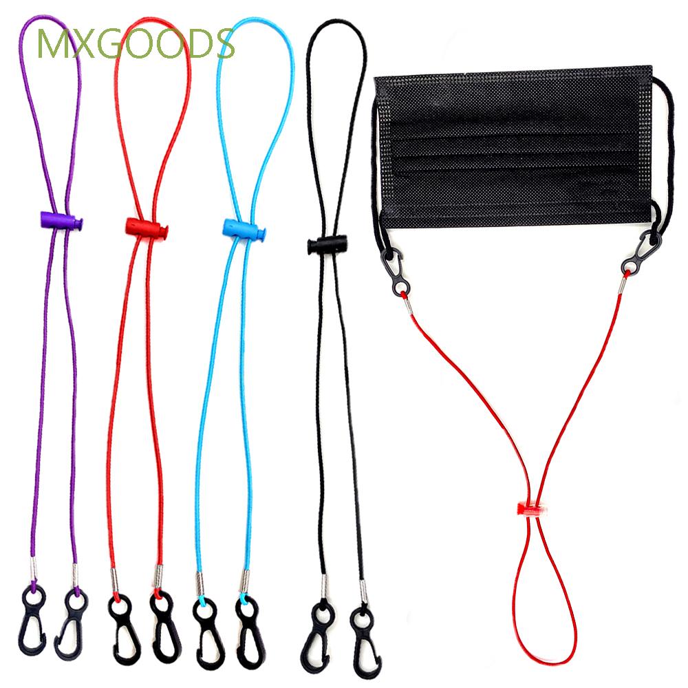 MXGOODS Gifts Mask Rope Men Glasses Lanyards Glasses Chains 6 Colors Women Elastic Soft