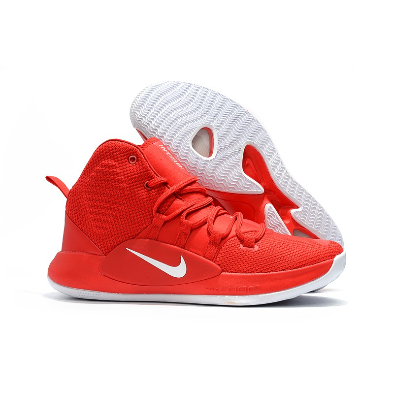 nike hyperdunk red and white
