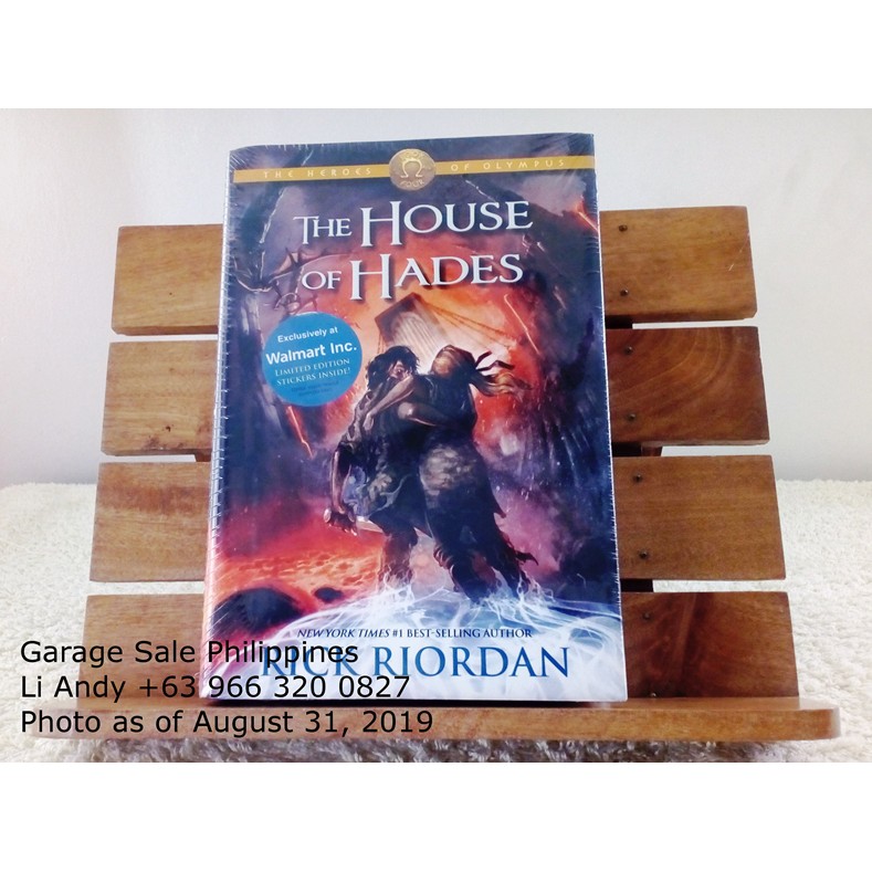 House Of Hades Book 4 Of Heroes Of Olympus By Rick Riordan Hardbound Shopee Philippines