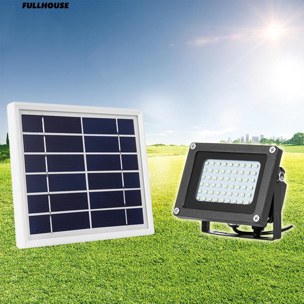 54 Led Sensor Light Solar Power Wall Mount Outdoor Garden