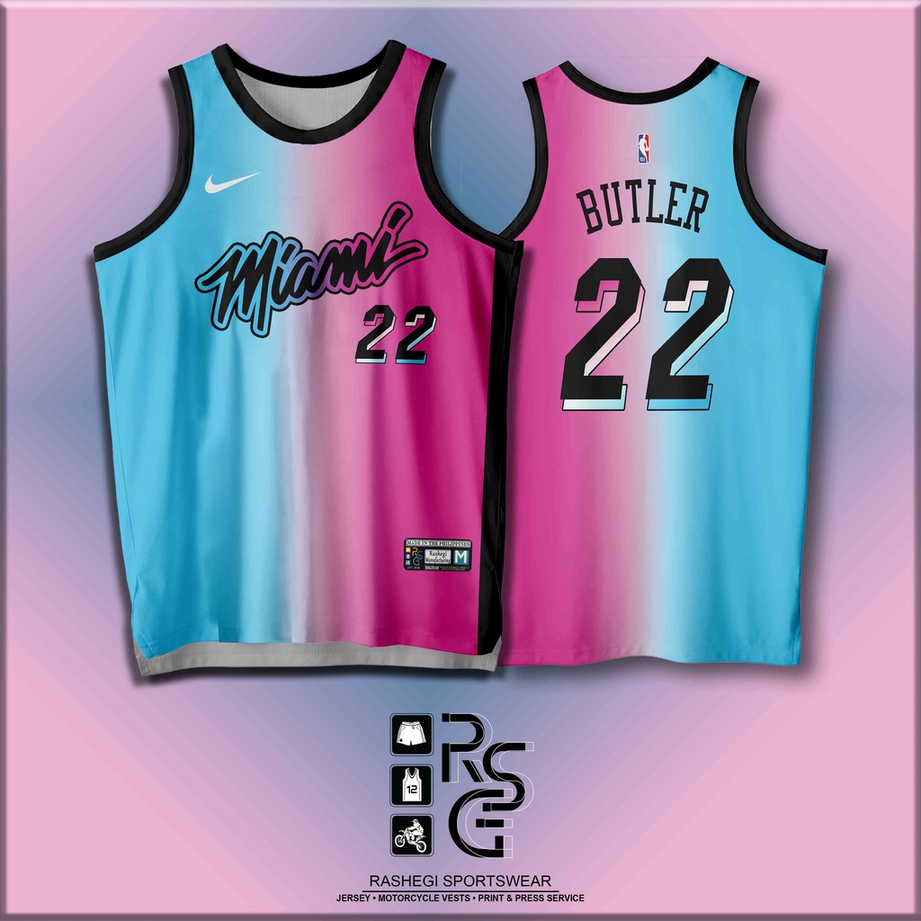 Miami Heat Butler Nike NBA 2K21 City Edition Uniform Jersey Full ...