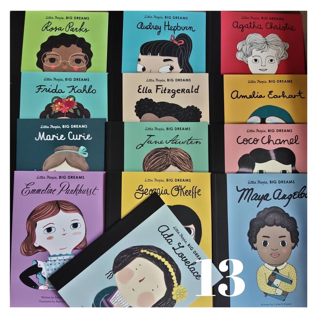 Featured image of Little People Big Dreams (SOFTCOVER, NO BOX) 13 books