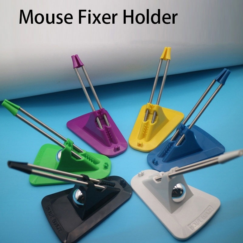 Mouse Fixer Holder Mouse Cable Holder Bungee Cord Clip Wire Line