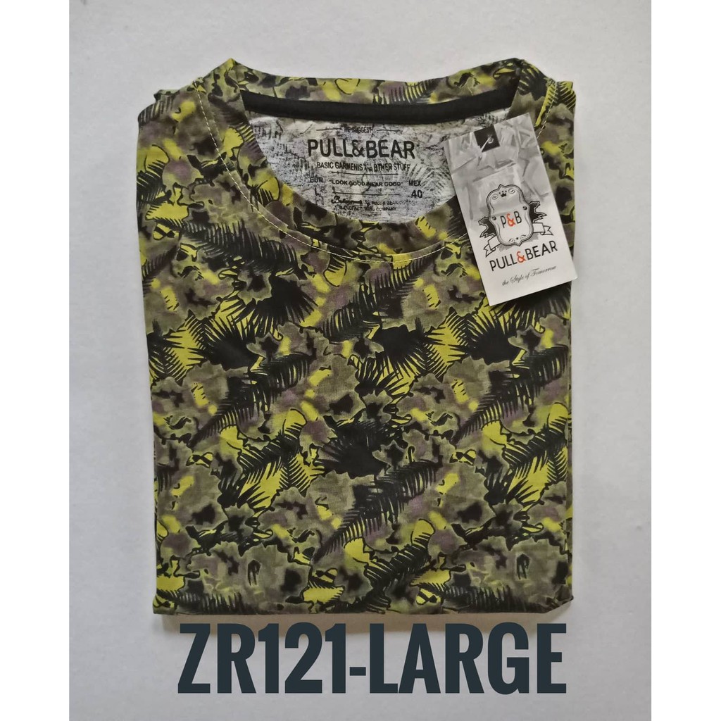 Pull and Bear Unisex Mens Printed Shirt Tees Tops C26(LRG) Pull and Bear Unisex Mens Printed Shirt Tees Tops C26(LRG)