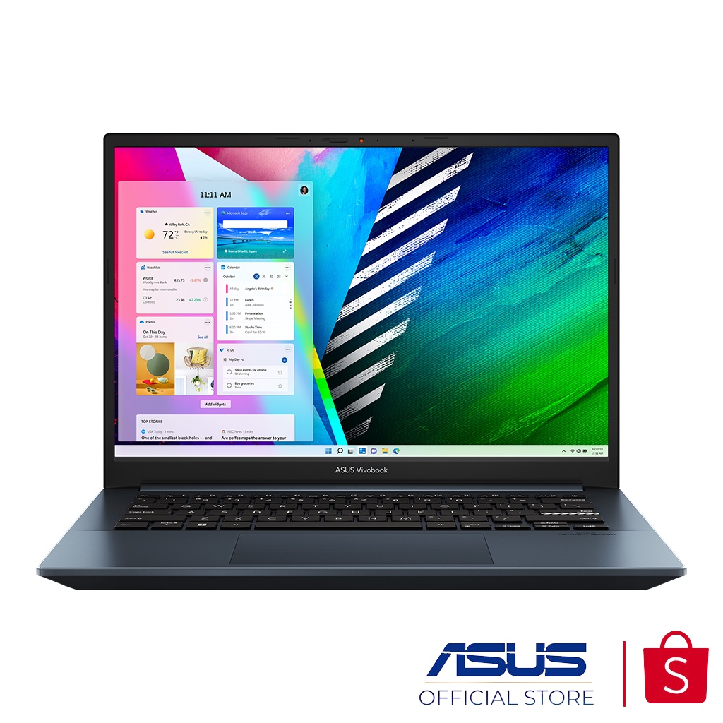 Asus Vivobook M3401qa Km048w Blue 14 Inch Oled Wqbend R5 5600h 8gb Ram 512gb M2 Ssd 0871