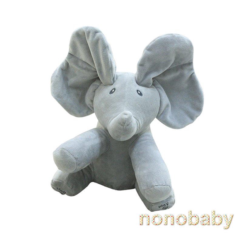 talking elephant baby toy
