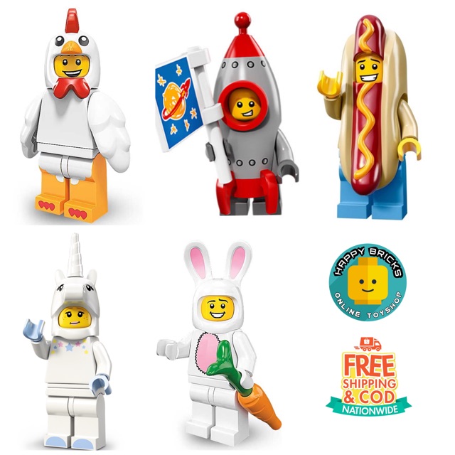 lego mascot minifigures