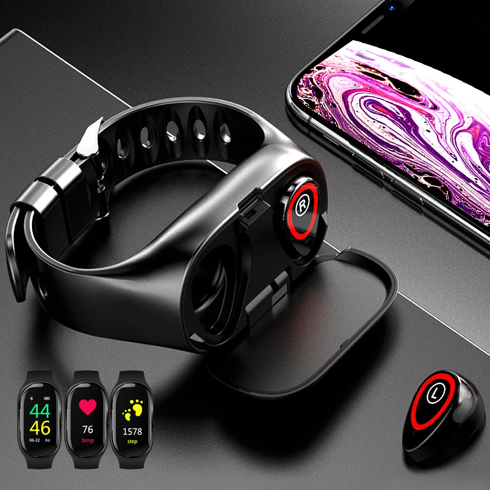smartwatch with bluetooth headphone