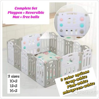 10 panel baby playpen