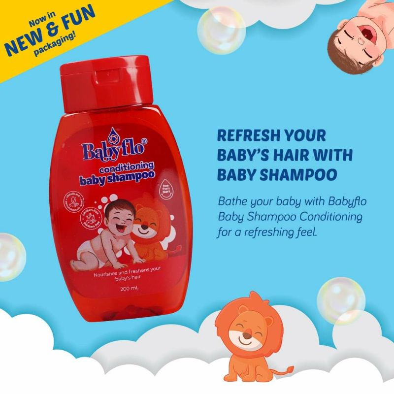 Babyflo Baby Shampoo Conditioning | Shopee Philippines