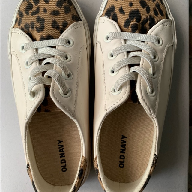 old navy leopard sneakers