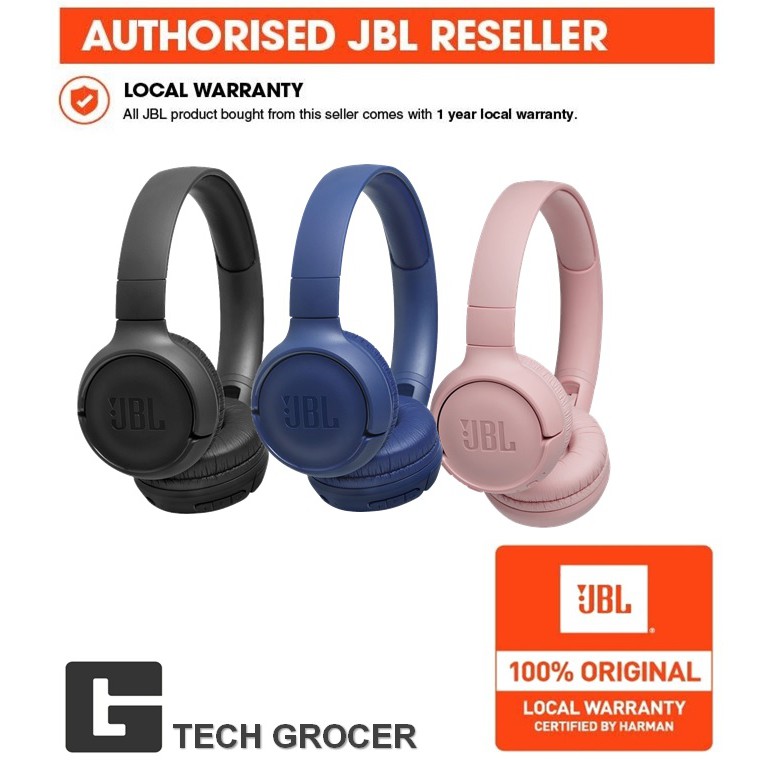 JBL Tune 500BT / T500BT Tune500BT Wireless On-Ear Headphones | Shopee Philippines