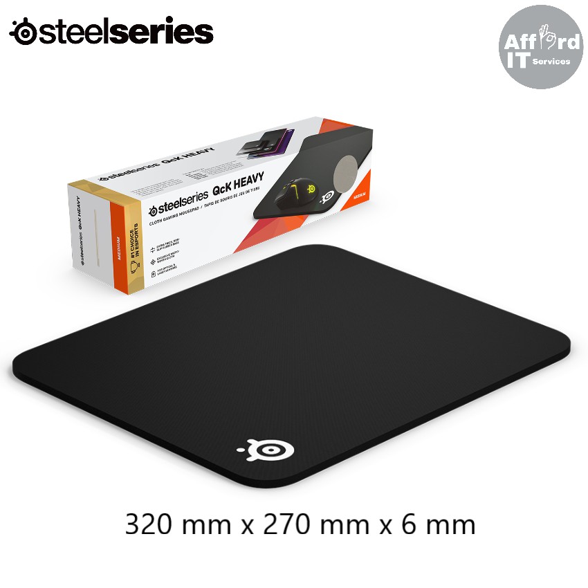 Steelseries Qck Heavy Cloth Gaming Mouse Pad Medium Shopee Philippines