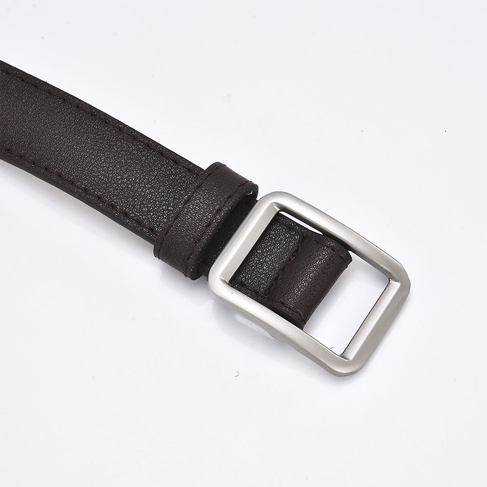 Fashion Nonporous Square Buckle Versatile Wild Leather Belt OUYOU JP4 ...