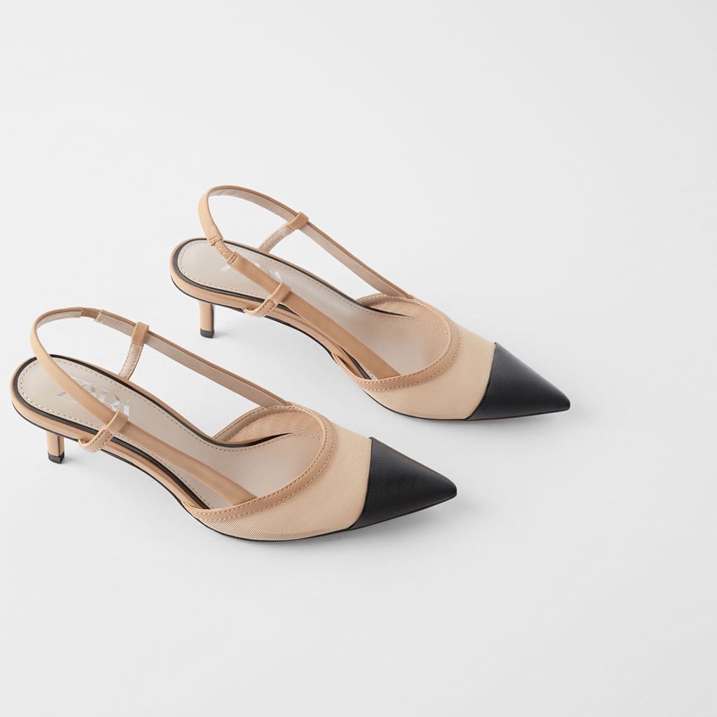 ZARA SHOES  2022 NEW OPEN HEELED HIGH HEELED SHOES2 