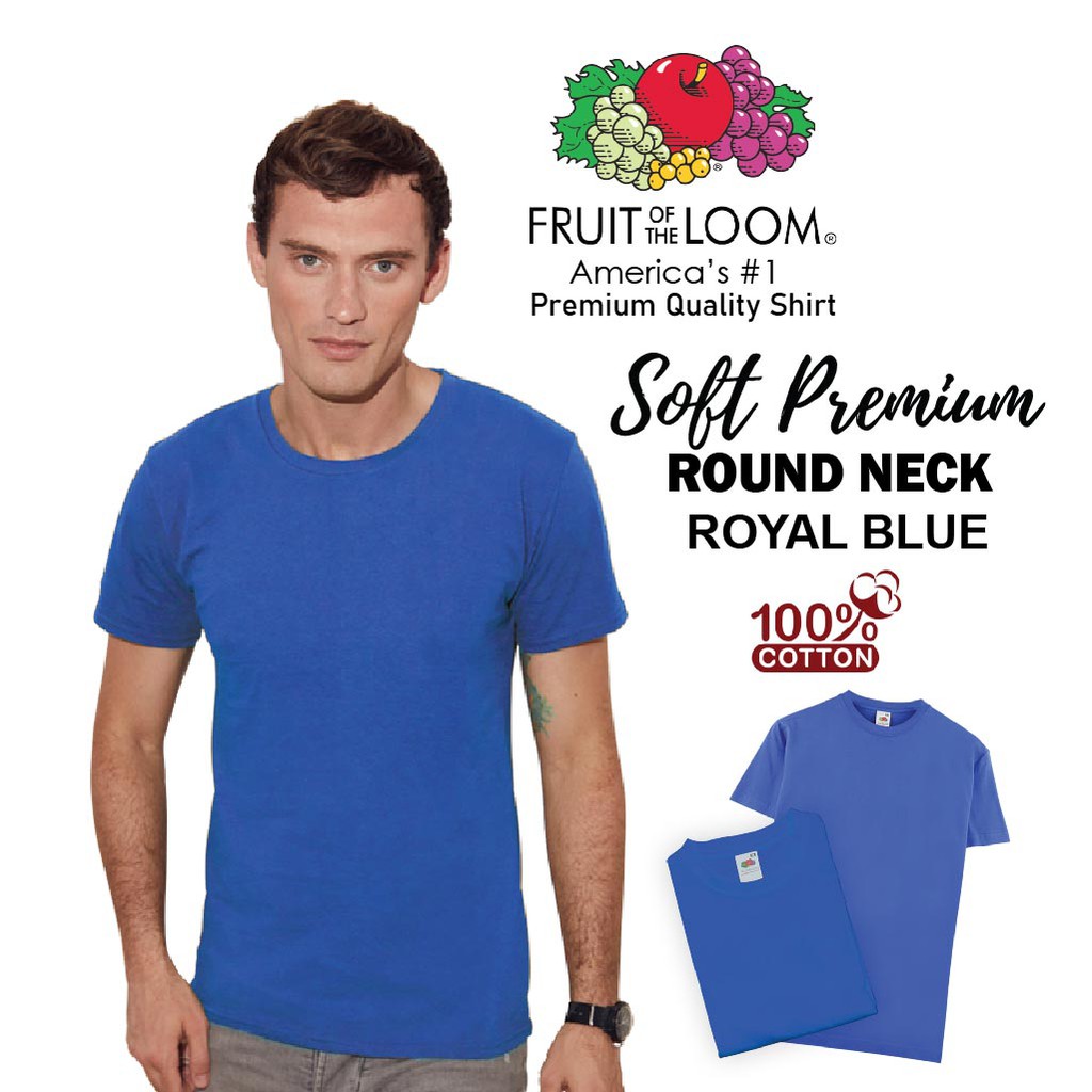 fruit of the loom royal blue