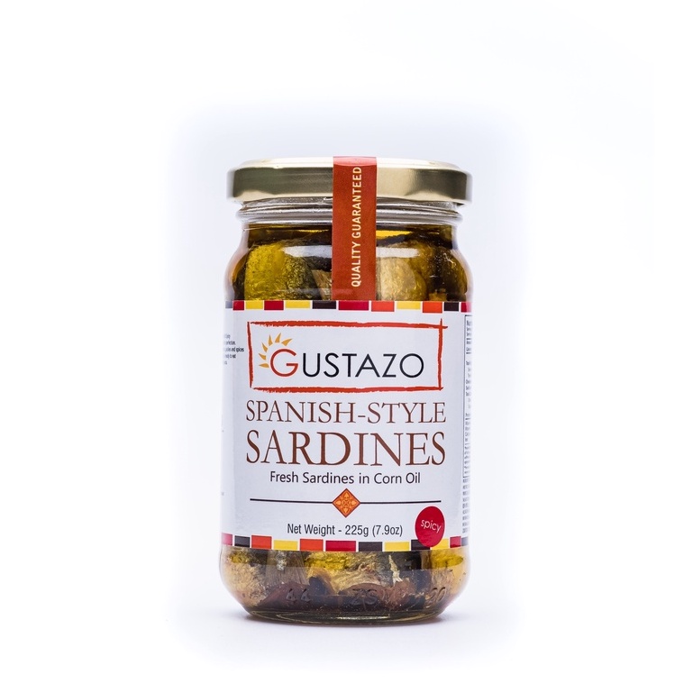 Gustazo Spanish - Style Sardines Hot 225g | Shopee Philippines