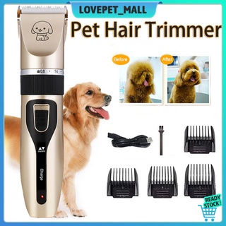 Electric Pet Dog Cat Trimmer Shaver  Low-noise Grooming Clipper Pet Hair Razor Trimmer