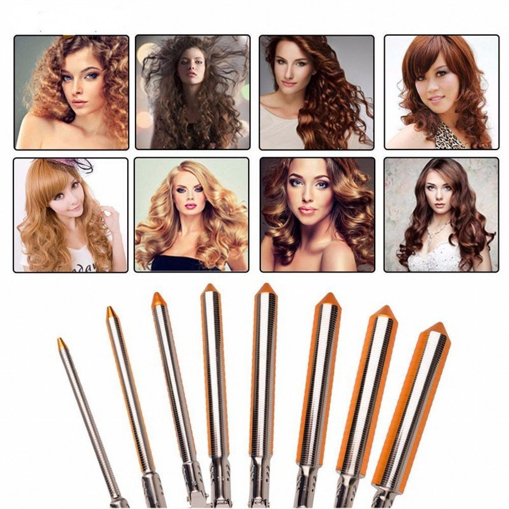 Magic Hair Curling Wand Portable Salon Electric Curler Ceramic