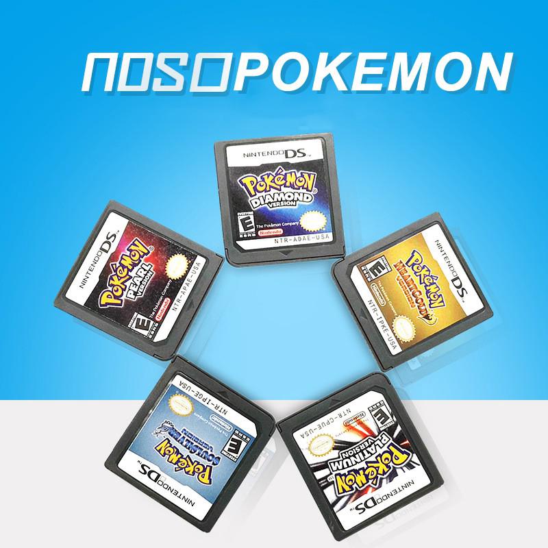 For Nintendo DS 3DS NDSi NDS Lite Game Cards DS Pokemon ...