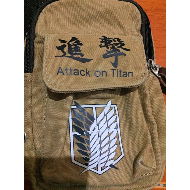 attack on titan bag comic alley