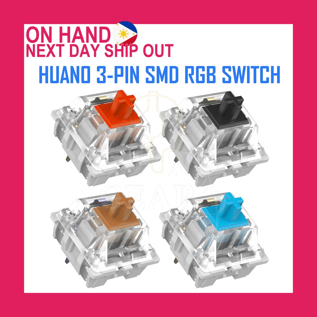 Huano Switch 3 Pin SMD Switch RK Switch RGB Switch Mechanical Keyboard ...