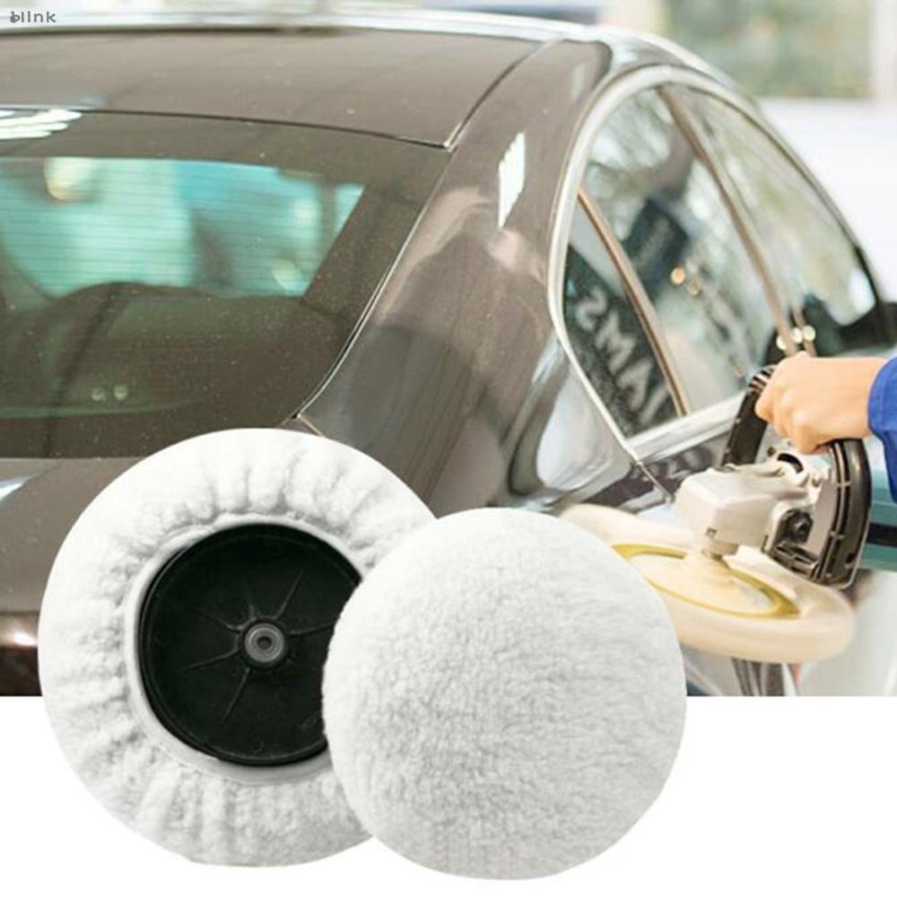 58in 180mm Soft Wool Clean Polishing Buffing Pad for Car Auto