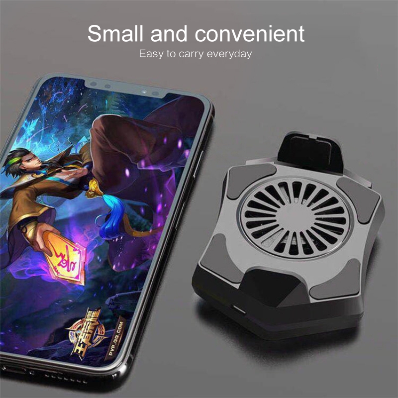 Mobile Phone Cooler Fan Holder Cooling Pad Gamepad Game Radiator Controller Heat Sink Shopee Philippines