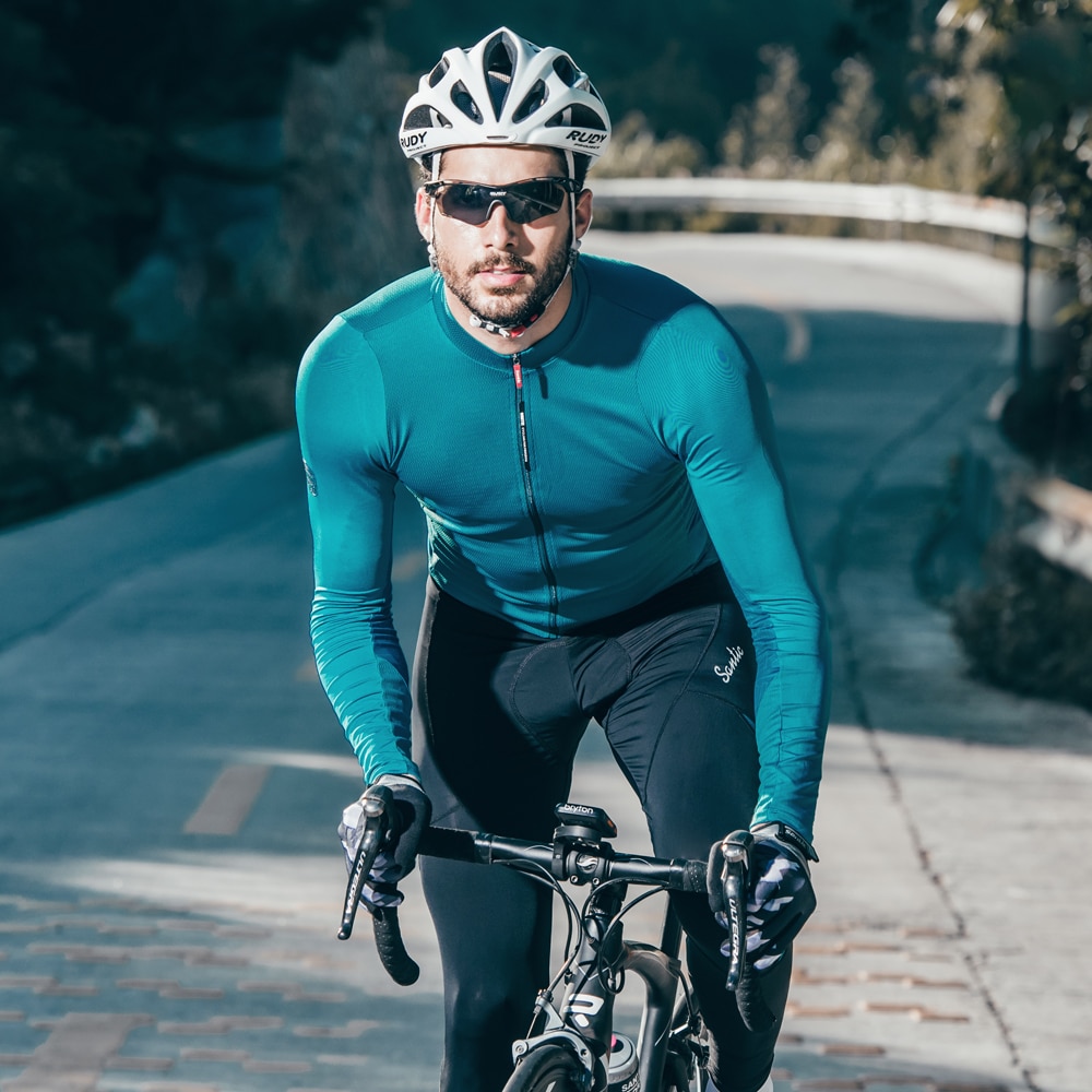 long sleeve bike jersey sun protection
