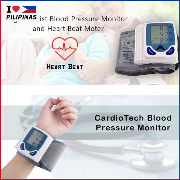 Automatic Wrist Watch Blood Pressure Monitor Shopee Philippines
