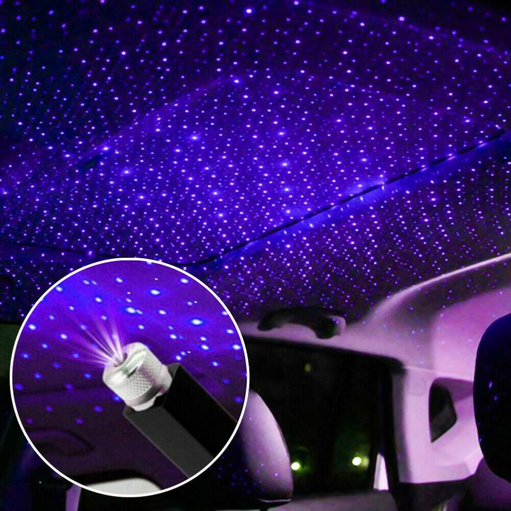 USB Car Atmosphere Blue Star Light Interior Decoration/Mini LED