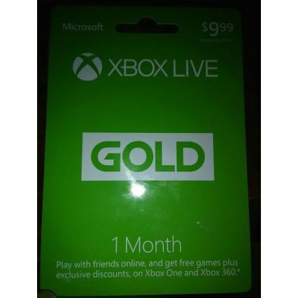 xbox live 1 yr