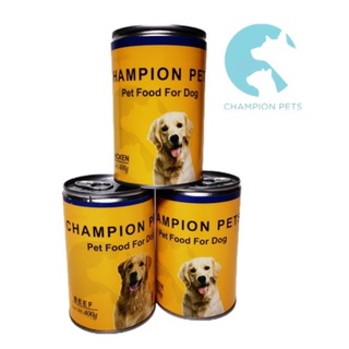 CHAMPION 400g canned wet dog food easily digestible and nutritious Canned pet food