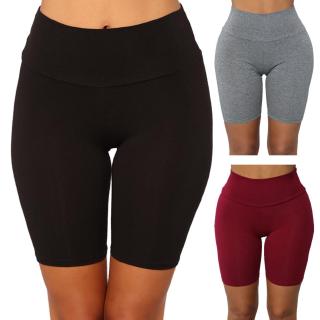 high waisted bicycle shorts