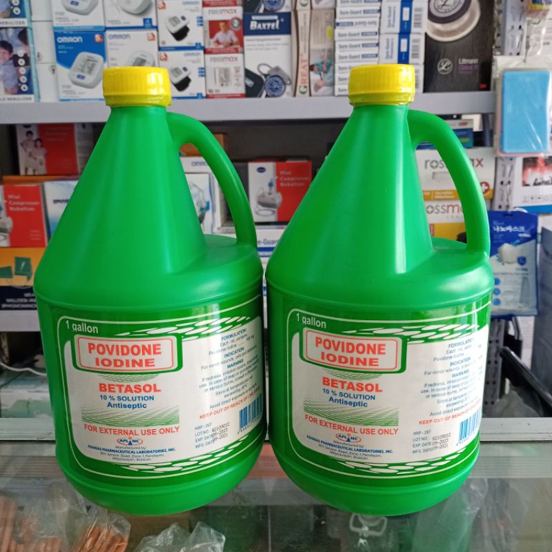 POVIDONE IODINE 10 BETASOL 1 Gallon Shopee Philippines