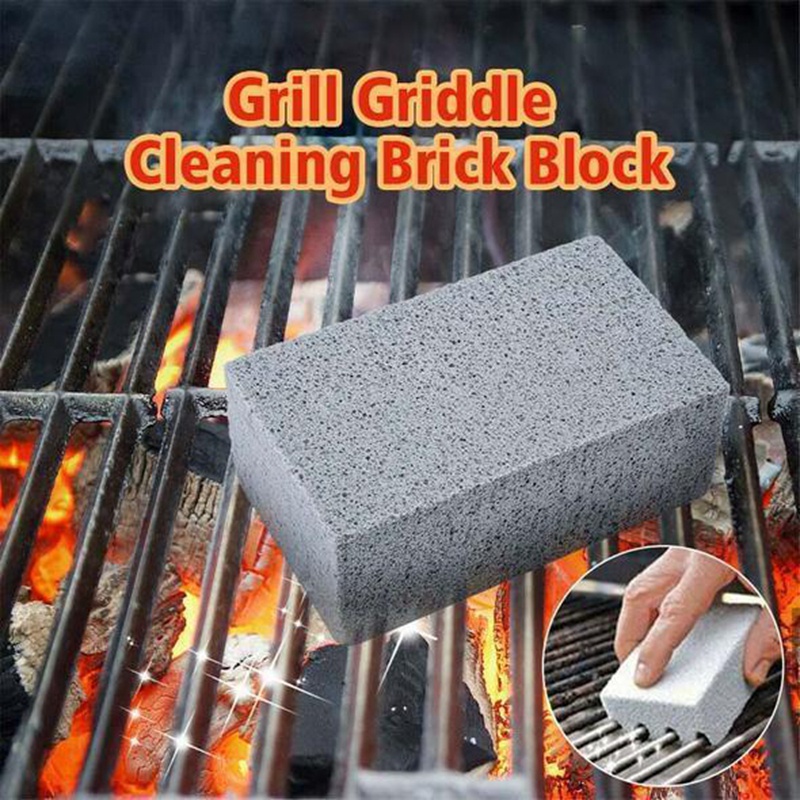 1PCS Grill Cleaning Brick Block Barbecue Cleaning Stone BBQ Racks
