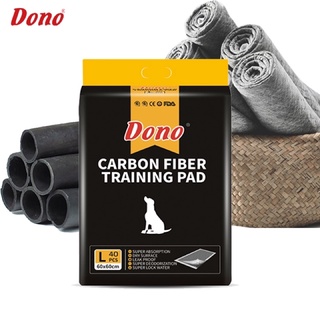 [On Hand] Dono Carbon Fiber Training Pee Pad for Dogs and Cats Pets Disposable Wild Orange