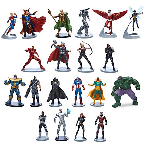 marvel avengers figurine set