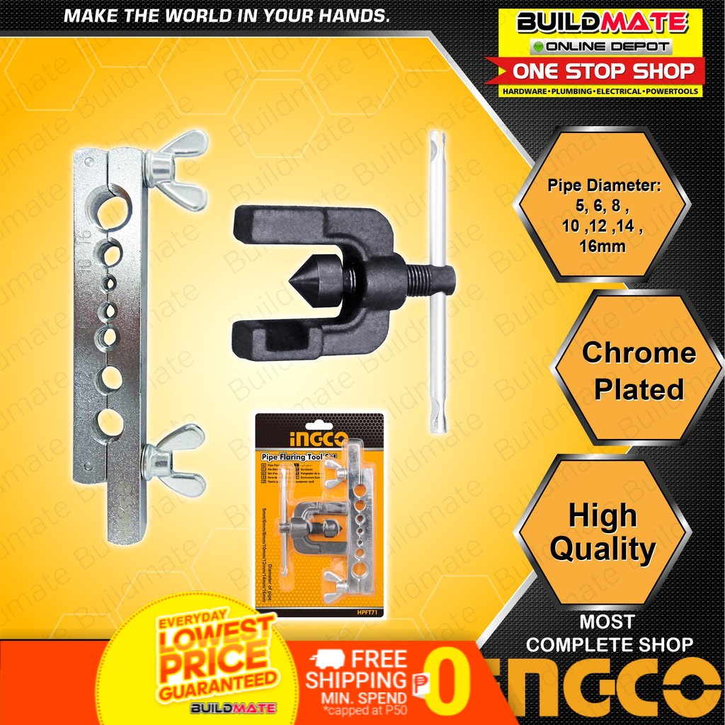 INGCO Pipe Flaring Tool HPFT71 •BUILDMATE• IHT Shopee Philippines