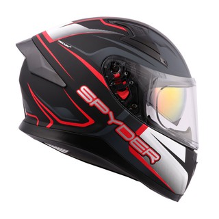 Spyder Full-face Helmet with Dual Visor Recon 2.0 GD Series 2 (with ...