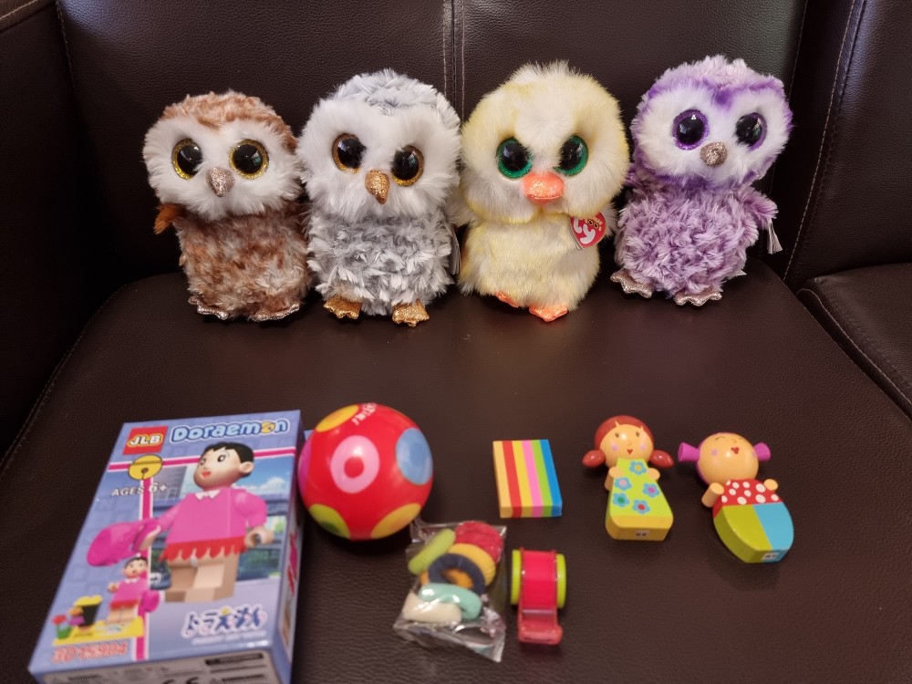 2019 TY Beanie Boos 6" PERCY Brown Barn Owl Animal Plush w/ MWMT Ty Heart Tags 
