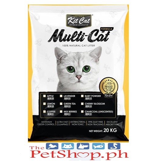 Kit Cat MultiCat Sand Litter 20kg Shopee Philippines