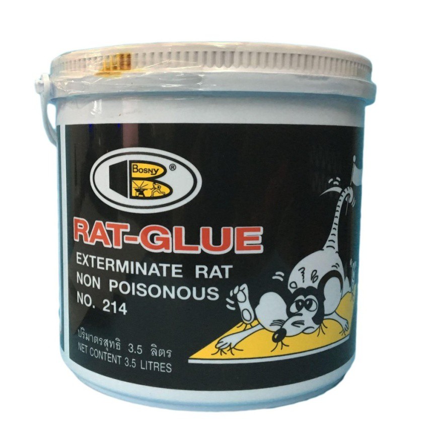 BOSNY RAT GLUE no. 214 non poisonous (3.5 LITERS 3.5