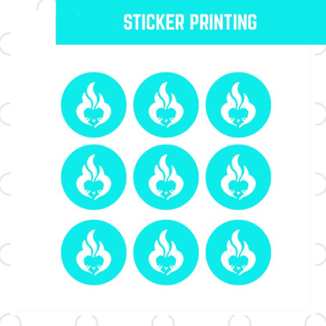 waterproof sticker printing machine