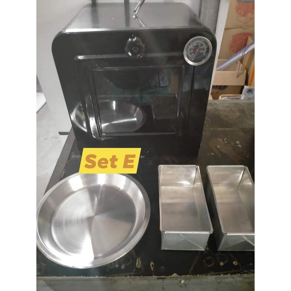 STOVETOP OVEN DELUXE BLACK PACKAGE (SET E) Shopee Philippines