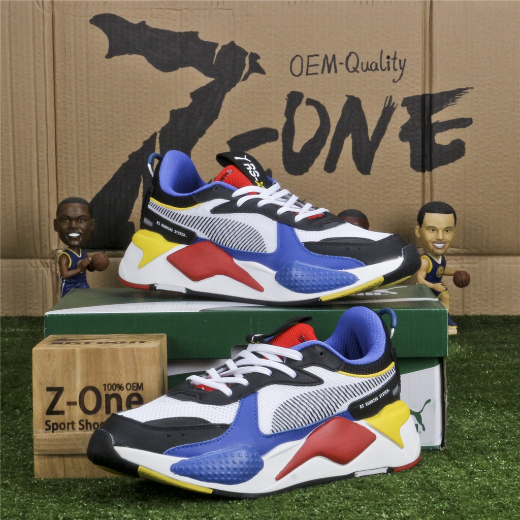 puma rs x white red blue